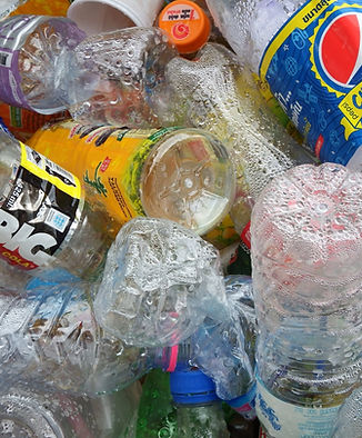 Botellas de plástico vacías