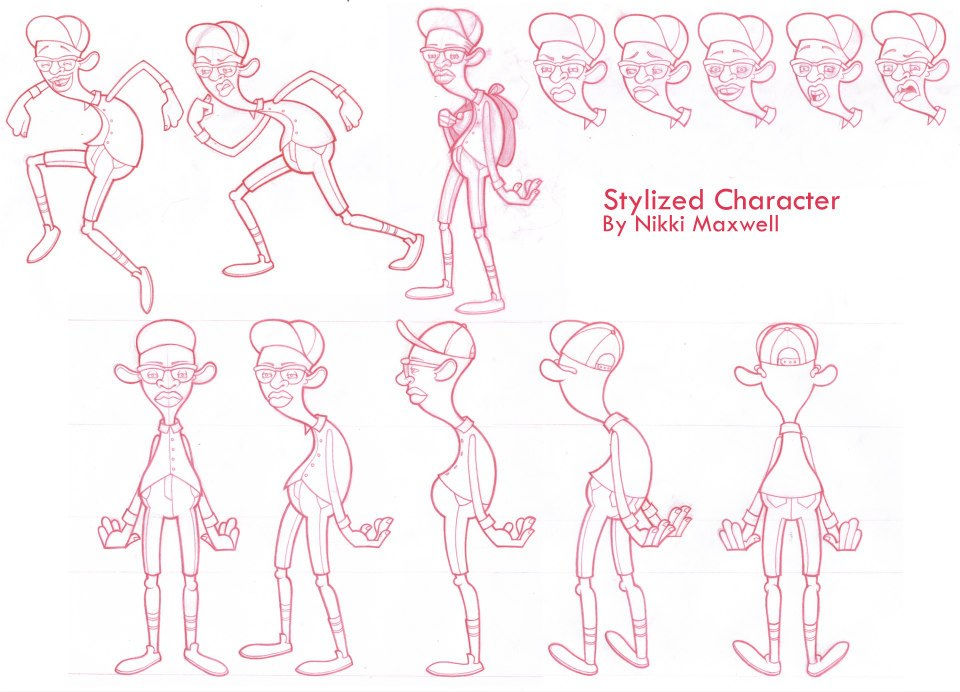 Stylized Character Sheet