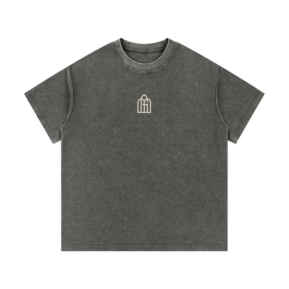 Thumbnail: Mineral Wash Waffle Knit T-Shirt