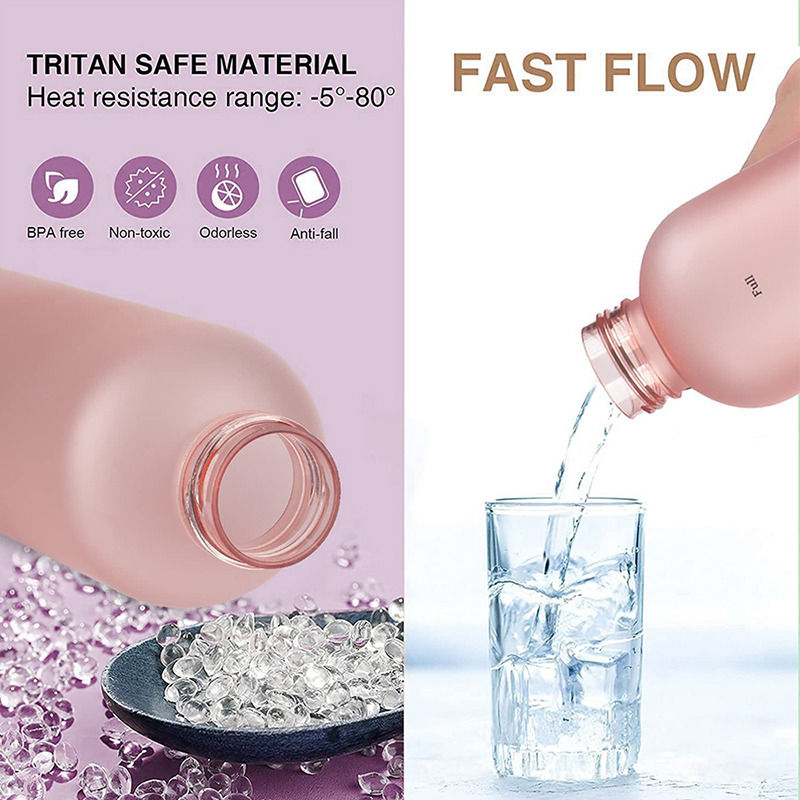 Thumbnail: 1L Bottle With Time Marker 32 OZ Motivational Reusable Fitness Sports Outdoors T