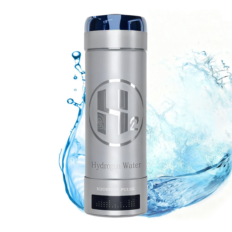 9000 PPB Hydrogen Water Bottle Generator Portable 3-in-1 Ionizer with Universal