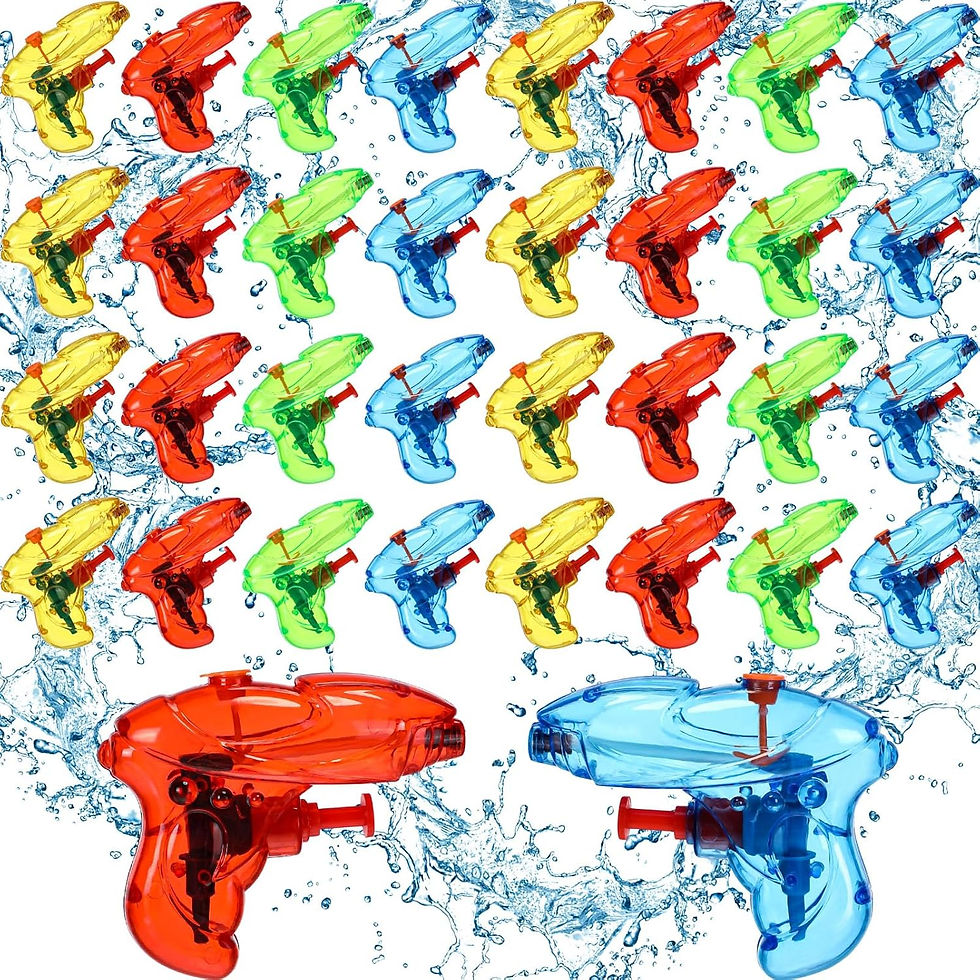 Thumbnail: 24-100Pcs Mini Water Gun for Kids Colorful Blaster Squirt Pistol Small Fun Water
