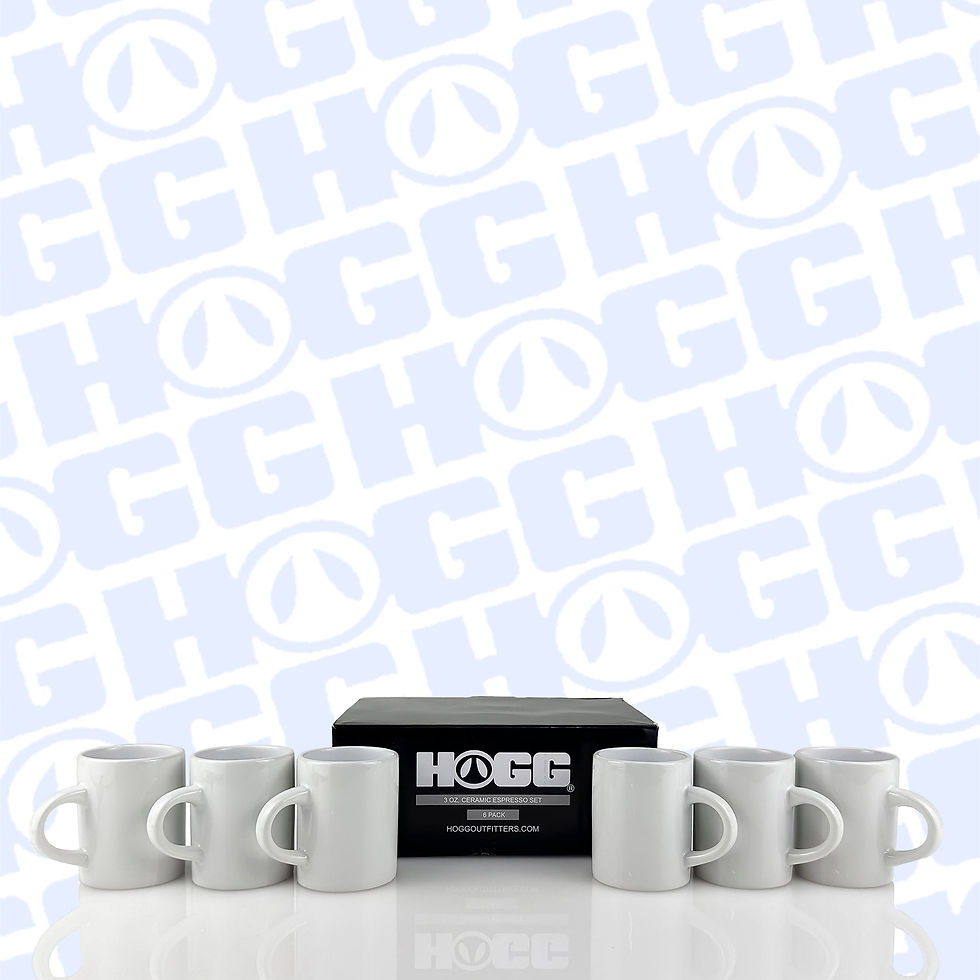 Thumbnail: 3oz CERAMIC ESPRESSO MUG - 6 PACK