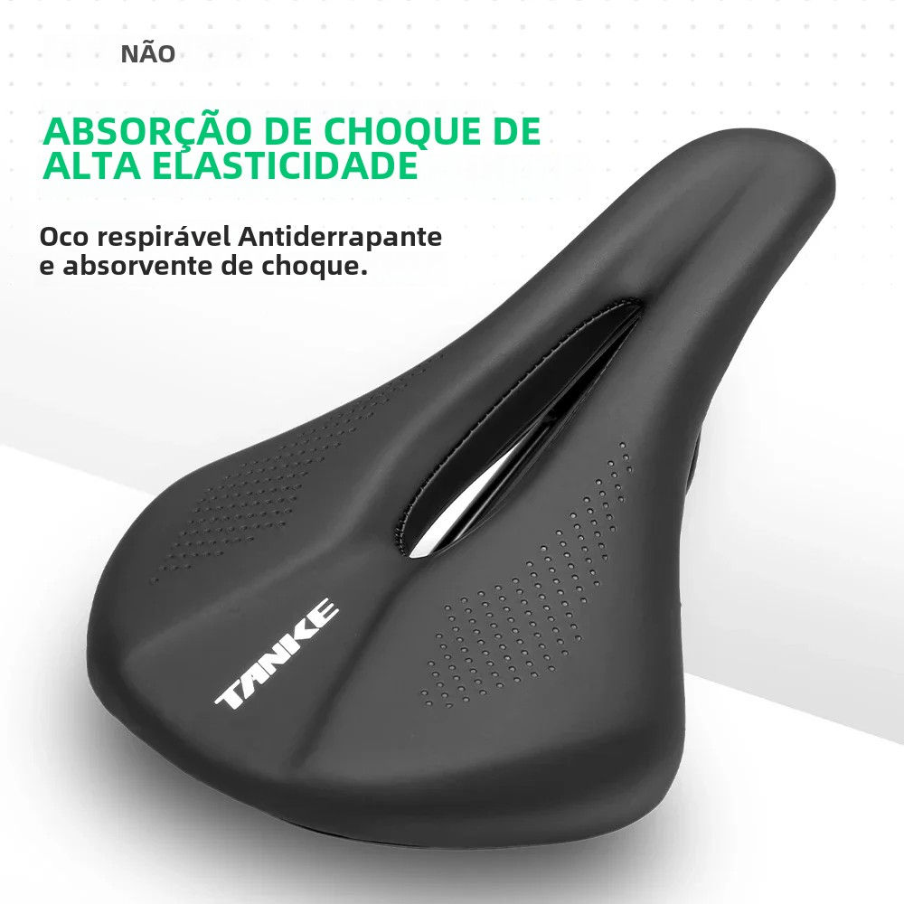 TANKE Hollow Breathable Bicycle Saddle Men Women MTB Road Bike Saddle Shock Abso