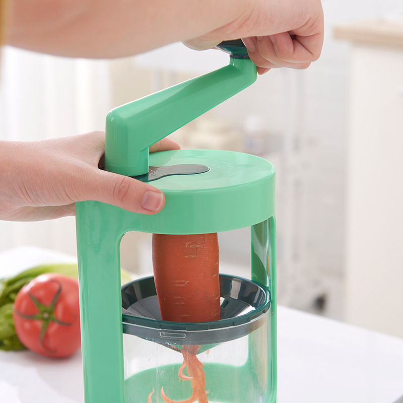 Thumbnail: Multifunctional Vegetable Cutter with Storage (Handheld)
