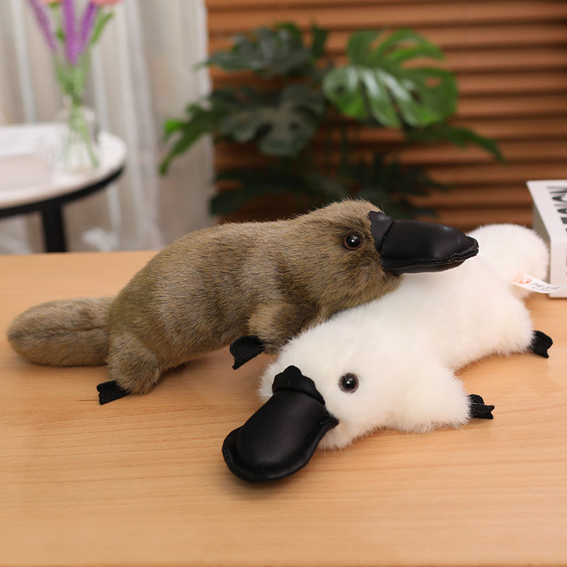Simulation Platypus Plush Toys Creative Cartoon Animal Stuffed Dolls Funny Home