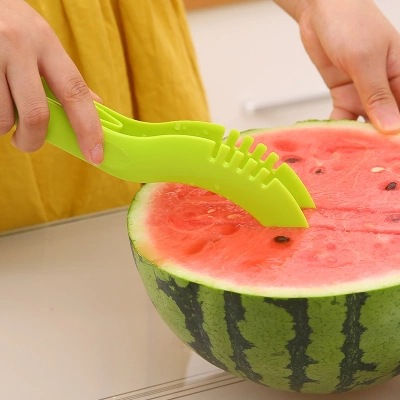 Thumbnail: Watermelon and Melon Slicer - Plastic Fruit Cutter