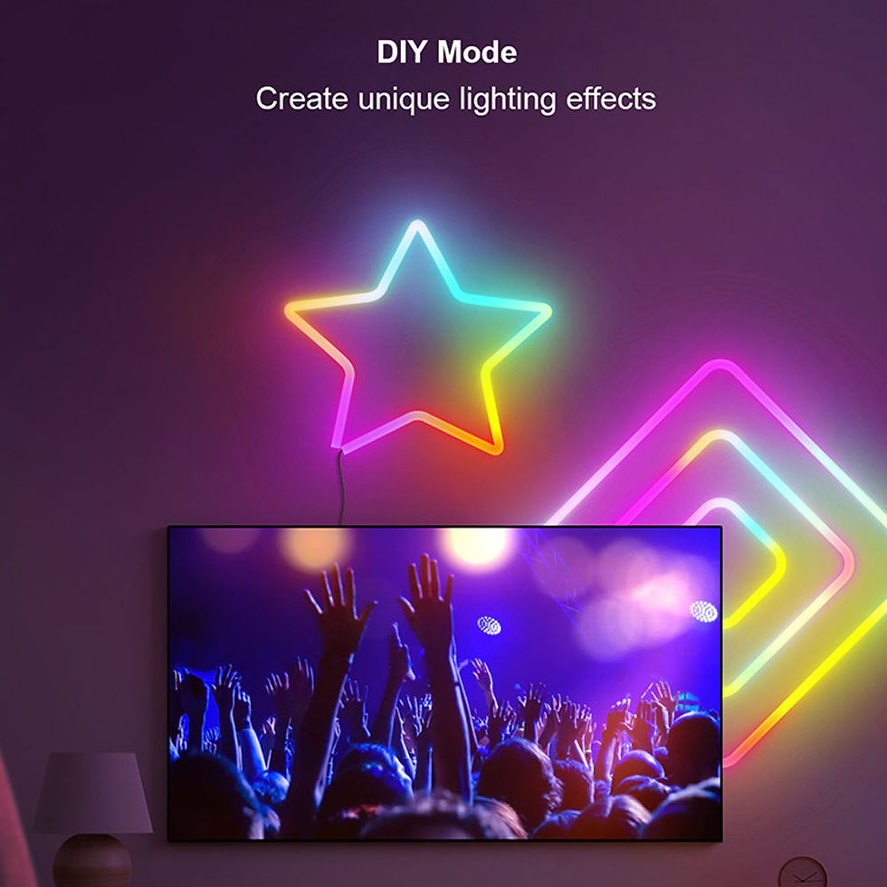 Thumbnail: LED Strip Tape Bluetooth WIFI RGB Neon LED Night Light DIY Bar Music TV Backligh