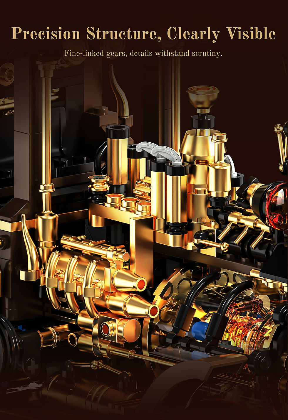 Thumbnail: NEW Arrival Retro Mechanical Steam Car Vintage Classic Model Office Desktop Home