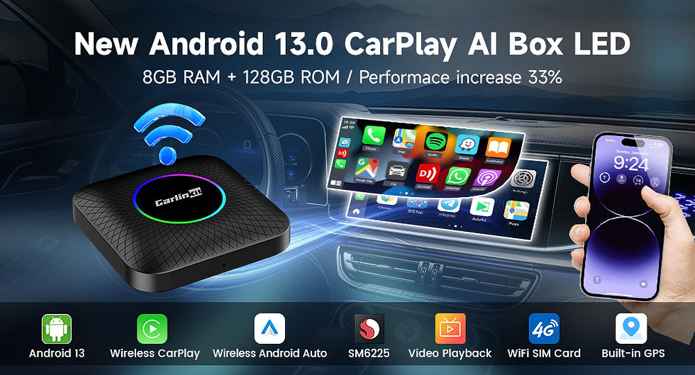Thumbnail: 2026 CarlinKit 5 CarPlay Wireless Android Auto Wired to Wireless Adapter Plug&Pl