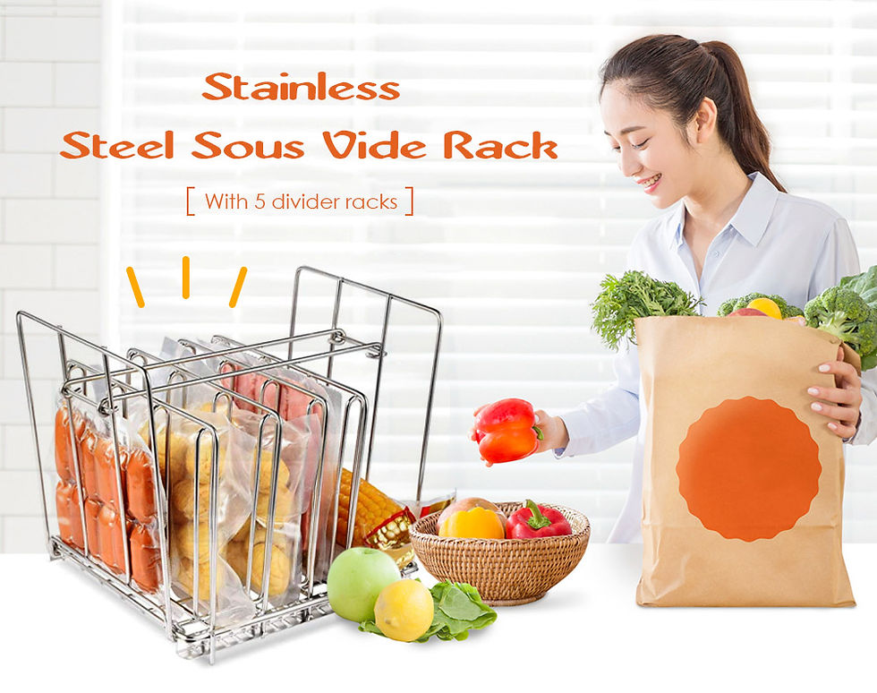Thumbnail: 304 Stainless Steel Food Separator Rack for Sous Vide