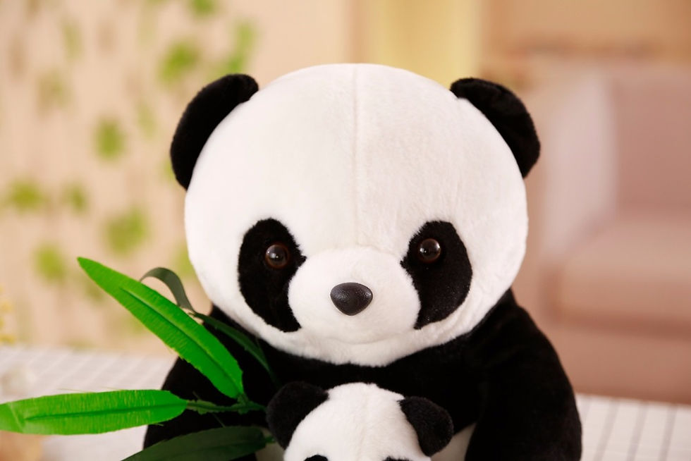 Thumbnail: New Plush Panda Toys Cute Stuffed Animal Doll Mother And Son Toy Gift for Childr