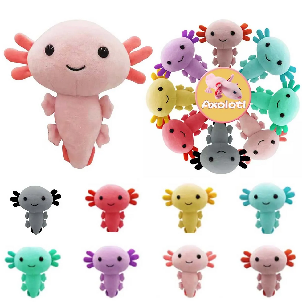 Thumbnail: Axolotl Plush Toys Soft Kawaii Axolotl Plush Pillow Toys Axolotl Plush Toy Stuff