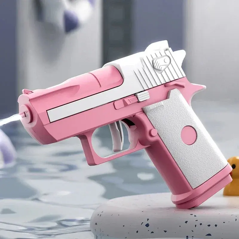 Thumbnail: Mini water pistol Mechanical continuous firing Water Gun Summer  Pool Shooting W