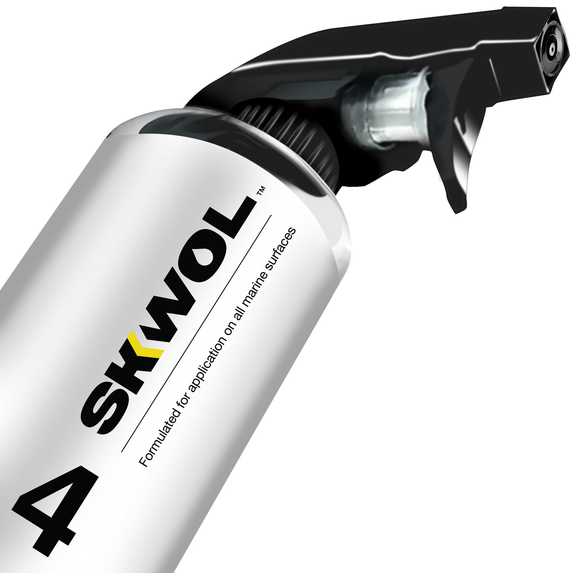 SKWOL Formula 4 - Multi-Surface All-Purpose Cleaner for Boats - Interior & Exter