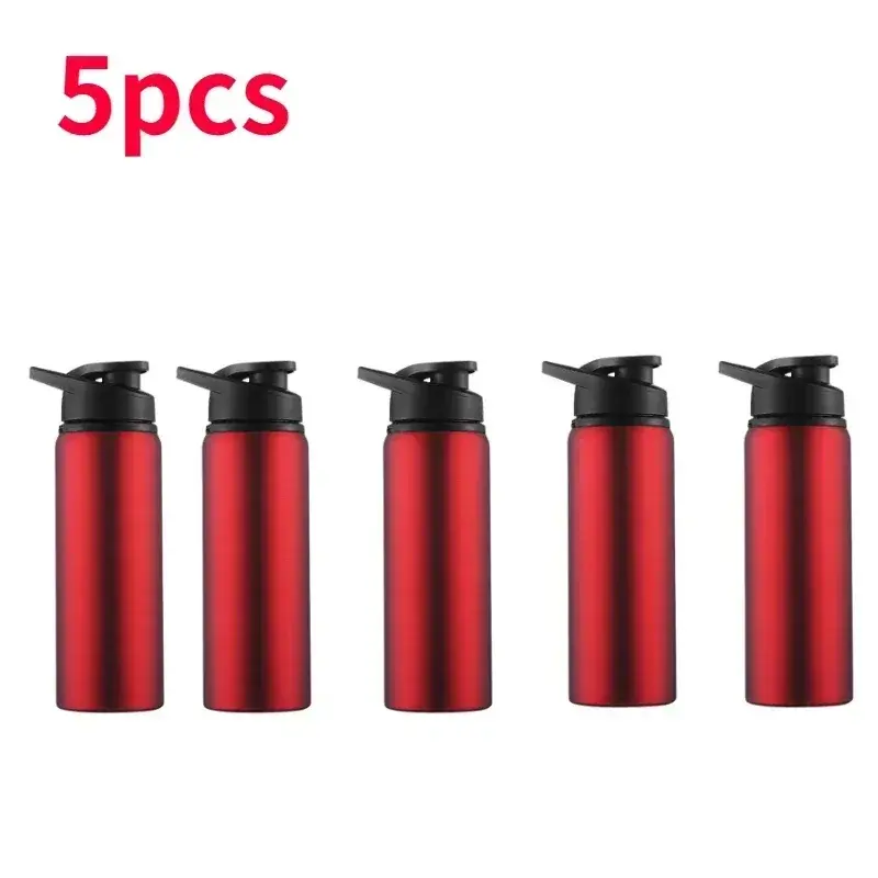 Thumbnail: 1-15PCS Portable Stainless Steel Bicycle Water Bottle Straight Drinking Outdoors