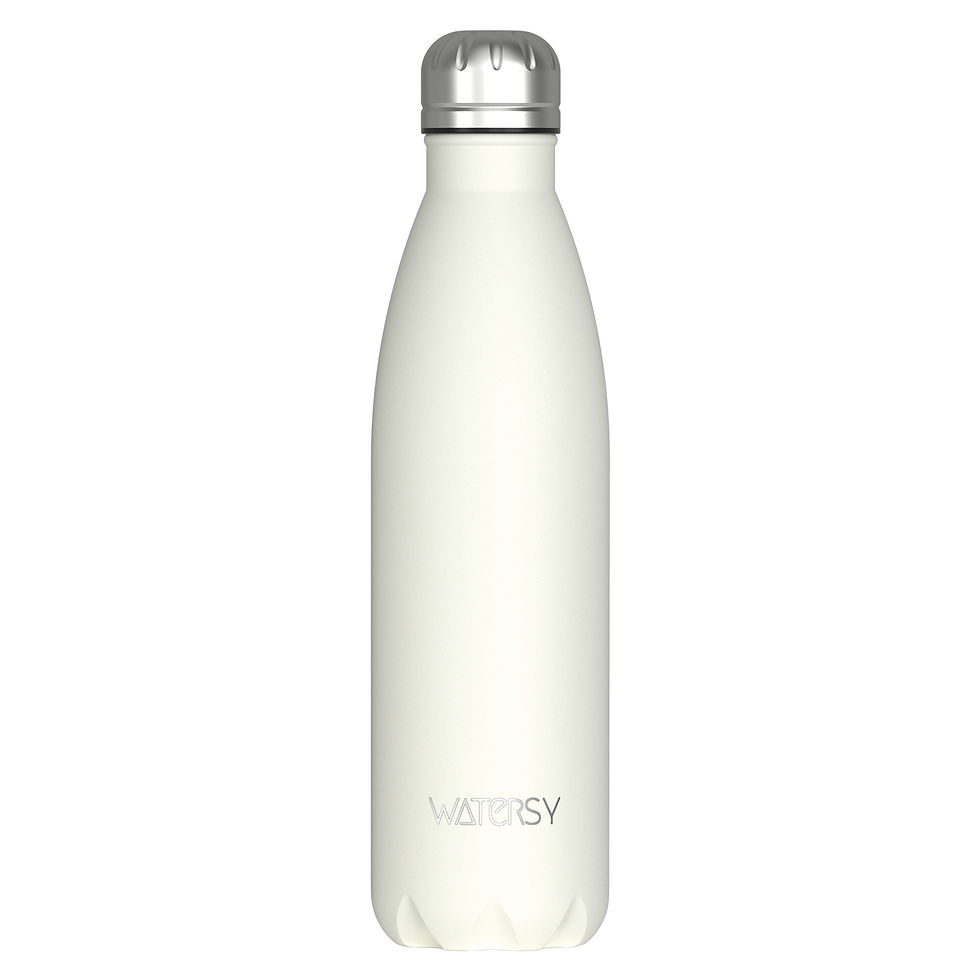 Thumbnail: WATERSY 500ml Stainless Steel Water Bottle Insulated Vacuum Flask Double Wall Th