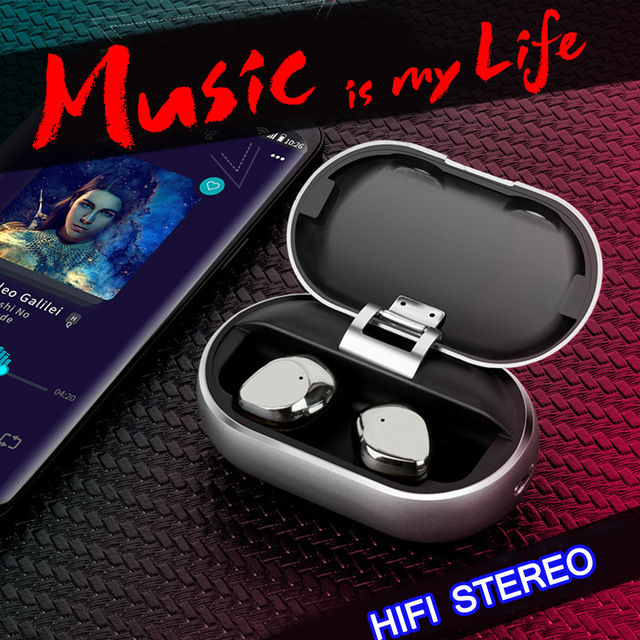 Thumbnail: Bluetooth In-Ear Headphones for Sports (Mini Size)