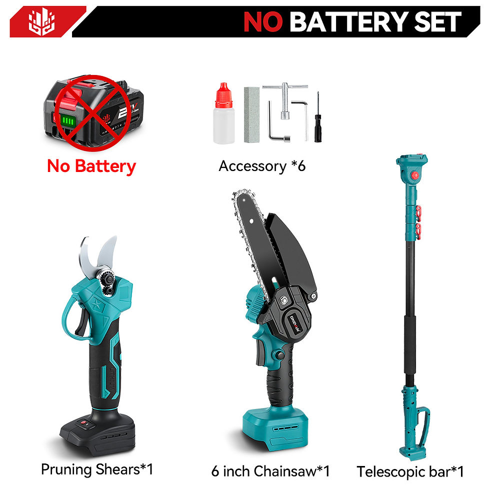 Thumbnail: ONEVAN 4IN1 Brushless Telescoping Pole Electric Chainsaw 3500W High Branch Sciss