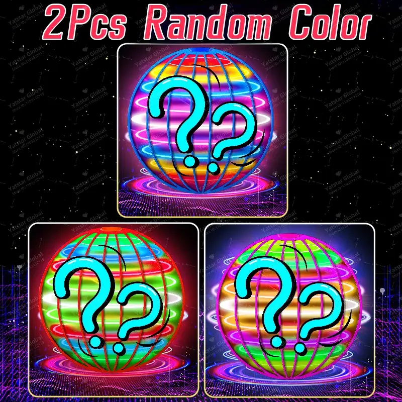 Thumbnail: Flying Ball Children's Hand Controlled Color LED Cosmic Globe 360 ° Rotating Su