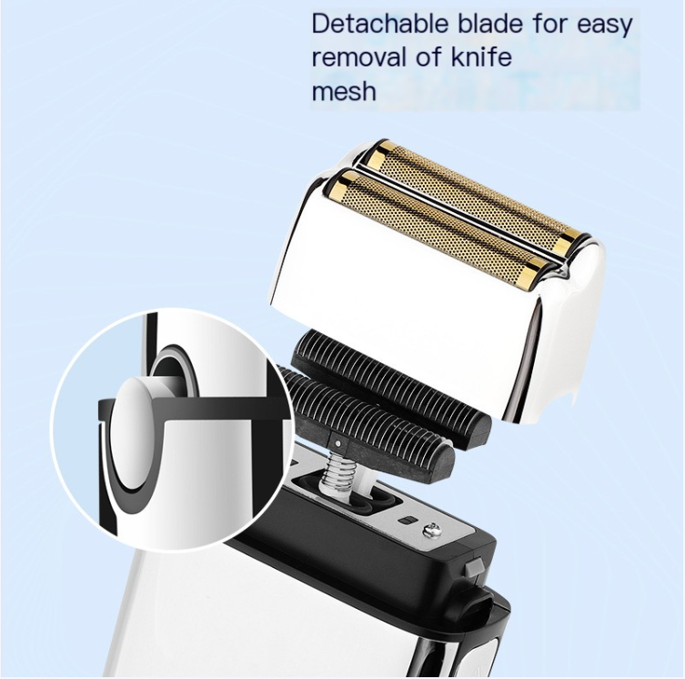Thumbnail: 3-Piece Electric Hair Clipper Set for Men, Metal