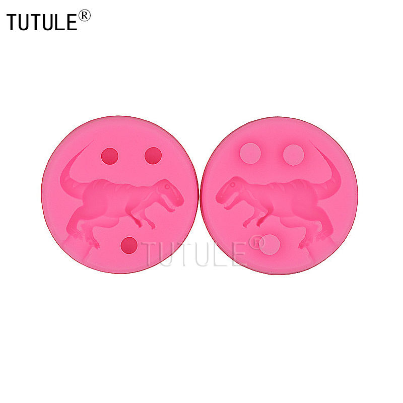 Thumbnail: Gadgets-DinosaurFlexible Silicone Mold Use with Resin,Clays Food Safe Fondant Ch