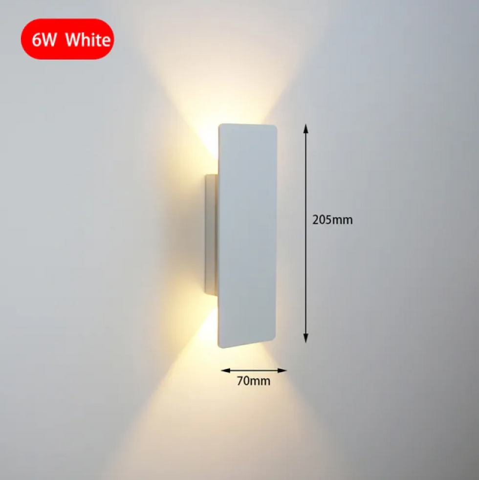 Thumbnail: Modern 6W LED Indoor Wall Lamp for Bedroom and Living Room