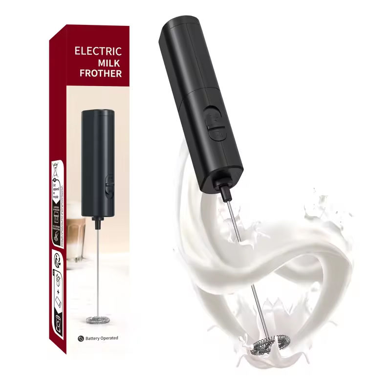 Kitchen Powerful Stirrer Milk Frother Handheld Foam Maker for Lattes Whisk Drink