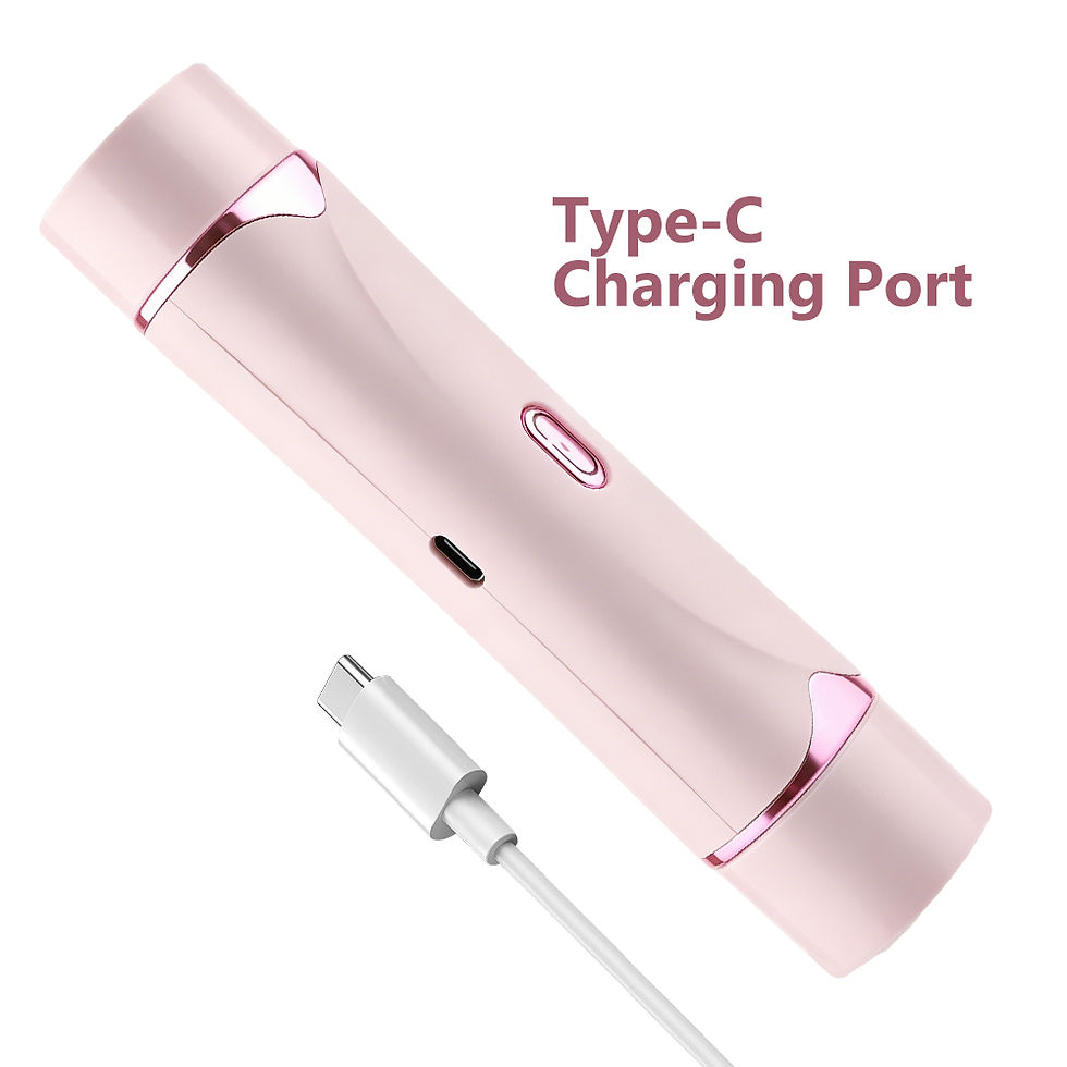 Thumbnail: Protable 2 IN 1 Lady Electric Shaver Double Head Dual Purpose Electric Razor & 
