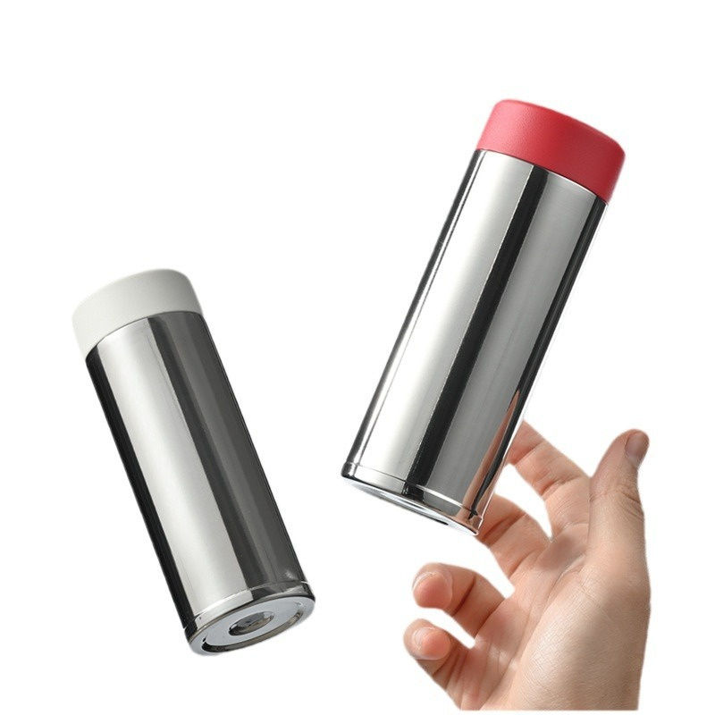 1Pc Mini Protable Thickened Stainless Steel Vacuum Thermos Cup Thermal Insulatio