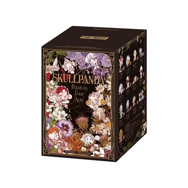 Thumbnail: POP MART SKULLPANDA Petals In Four Acts Series Mystery Box Genuine Blind Box Gue