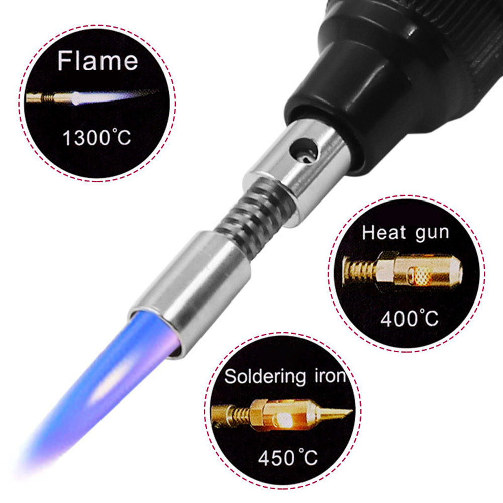 Portable Gas Soldering Iron Pen Professional Small Gas Welding Soldering Irons H