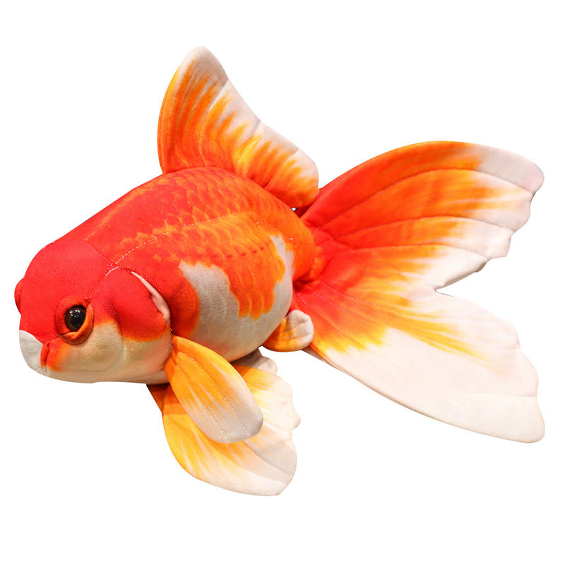 Thumbnail: Goldfish  Lucky Koi Animals Plush Toys  Goldfish Cartoon Sift Dolls Kids Birthda