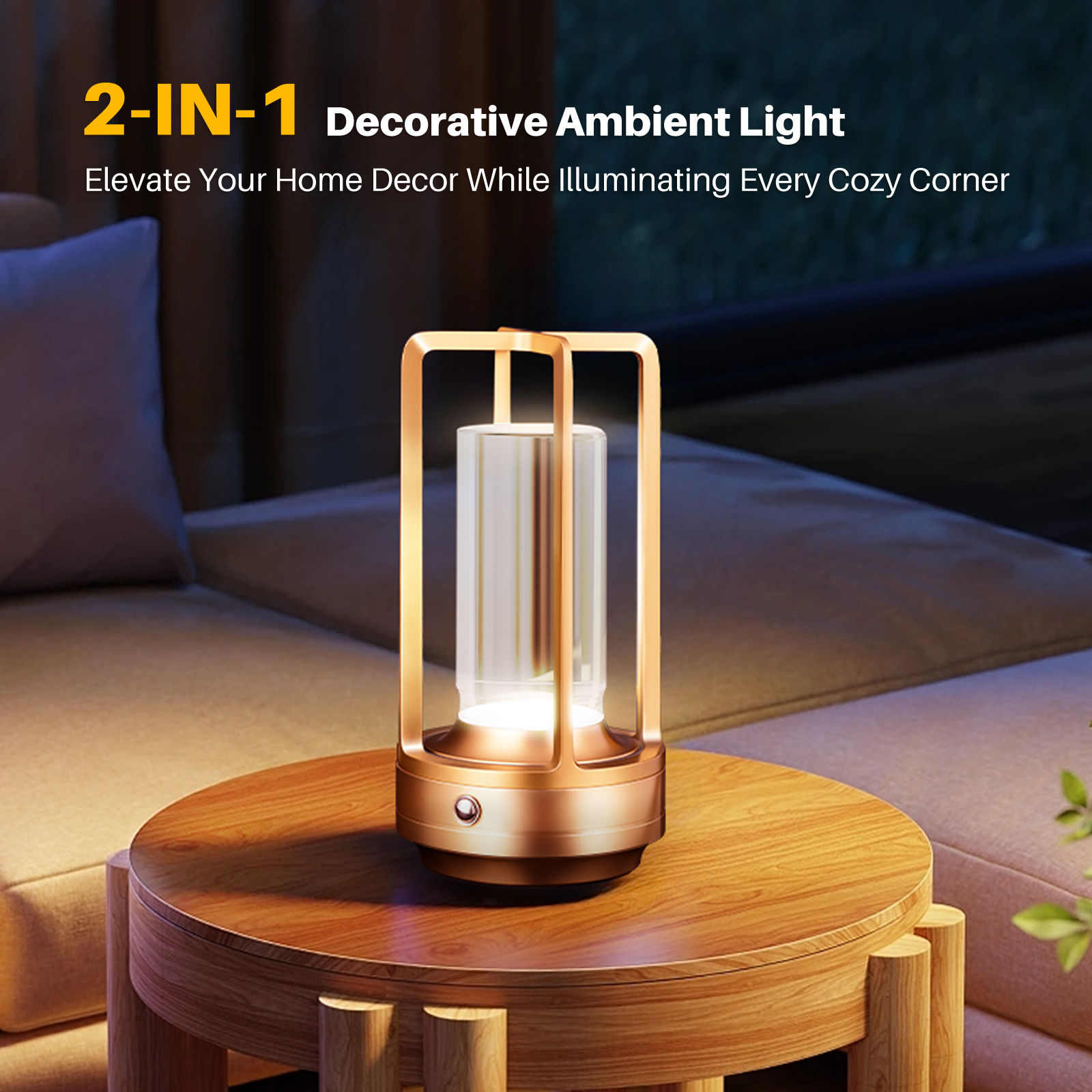 Rechargeable Led Cordless Table Lamp Style Desk Lamps Camping Atmosphere Light R