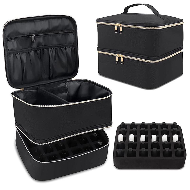 Thumbnail: Nail Polish Storage Bag Essential Oil Bag Portable Nail Care Tool Storage Box  C