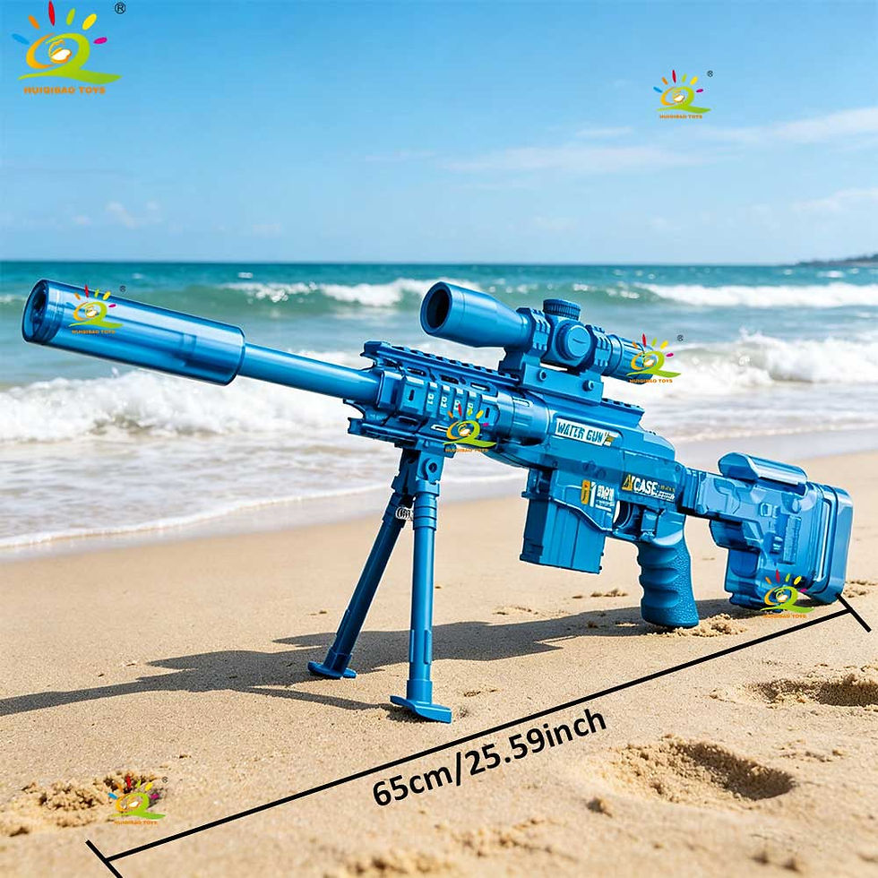 Thumbnail: HUIQIBAO 2026 New Ultra-Cool Sniper Electric Water Gun, High-pressure, Multiple 