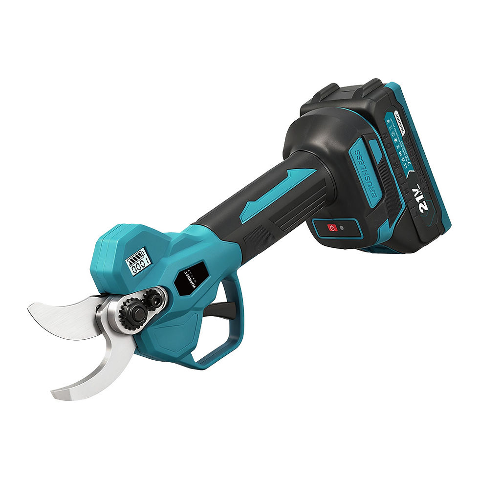 Thumbnail: YOFIDRA 32mm Brushless Electric Pruner Shear Cordless 2 Gears Electric Scissors 