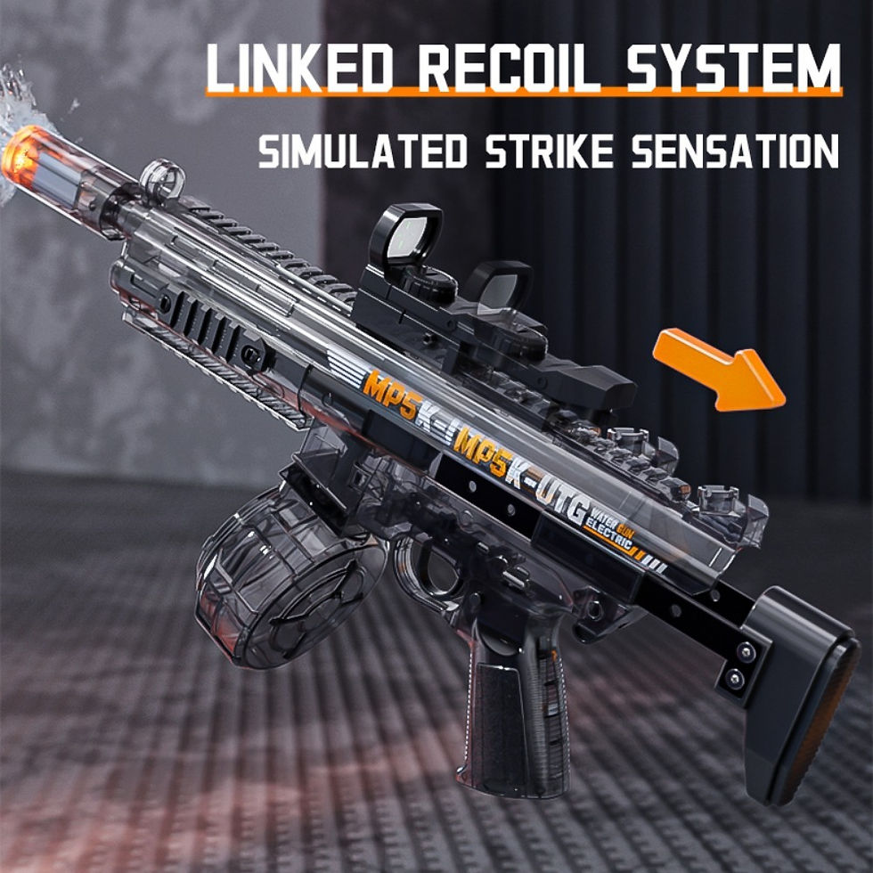 Thumbnail: MP5K Electric Water Gun Toys Full Automatic Sensor Lights Water Pistol Summer Ou