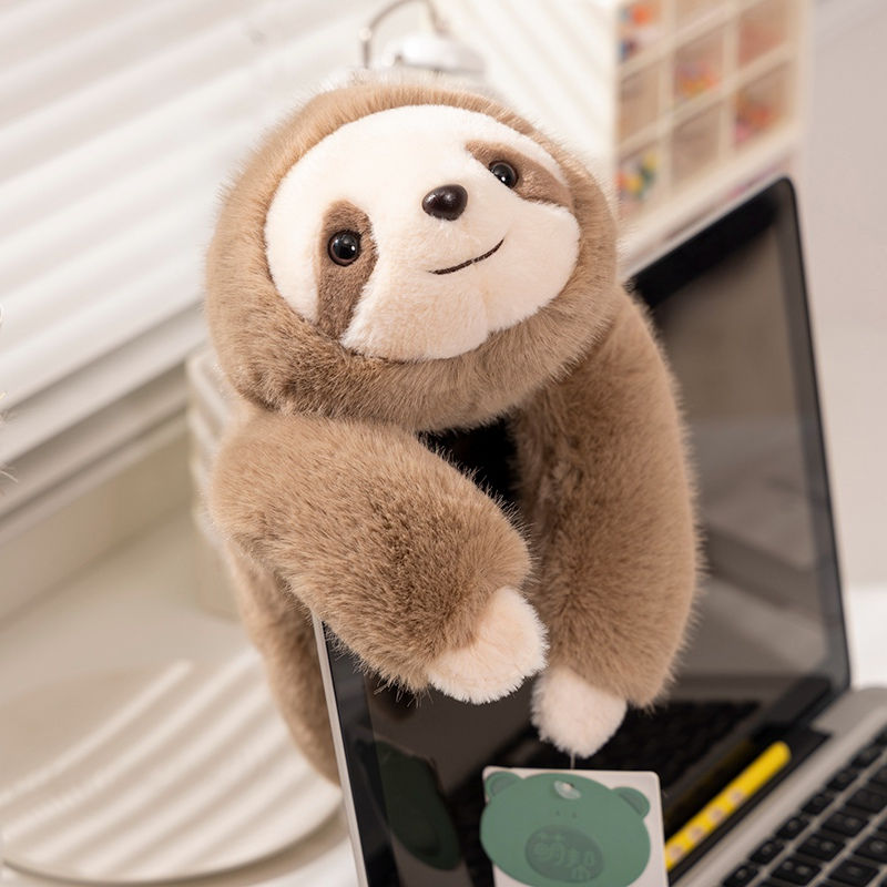 Thumbnail: 30-65cmKawaii High Quality Forest Animal Plush Doll Pillow Soft Long-arm Raccoon