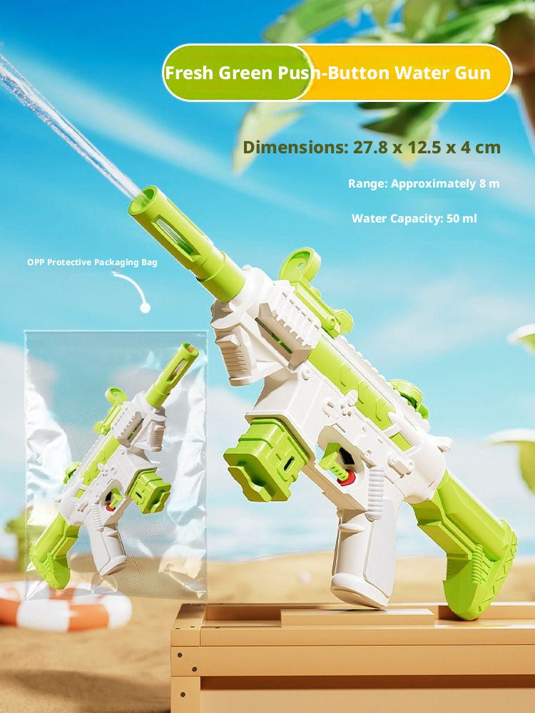 Thumbnail: Summer Toys Manual M416 Water Gun, Non Electric Gun, Swimming Pool Shooting Comb