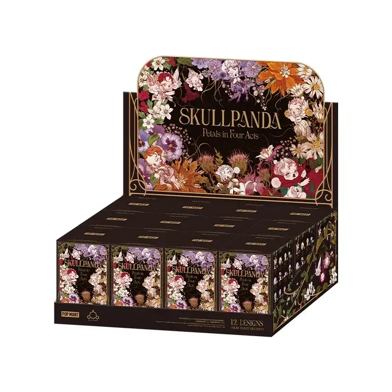 Thumbnail: POP MART SKULLPANDA Petals In Four Acts Series Mystery Box Genuine Blind Box Gue