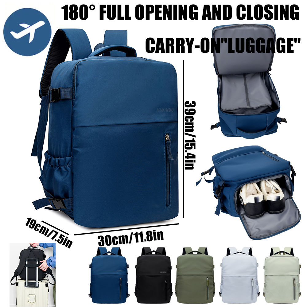 40X30X20Cmboarding Travel Backpack, Compatible with Ryanair, Easyjet, and Wizard