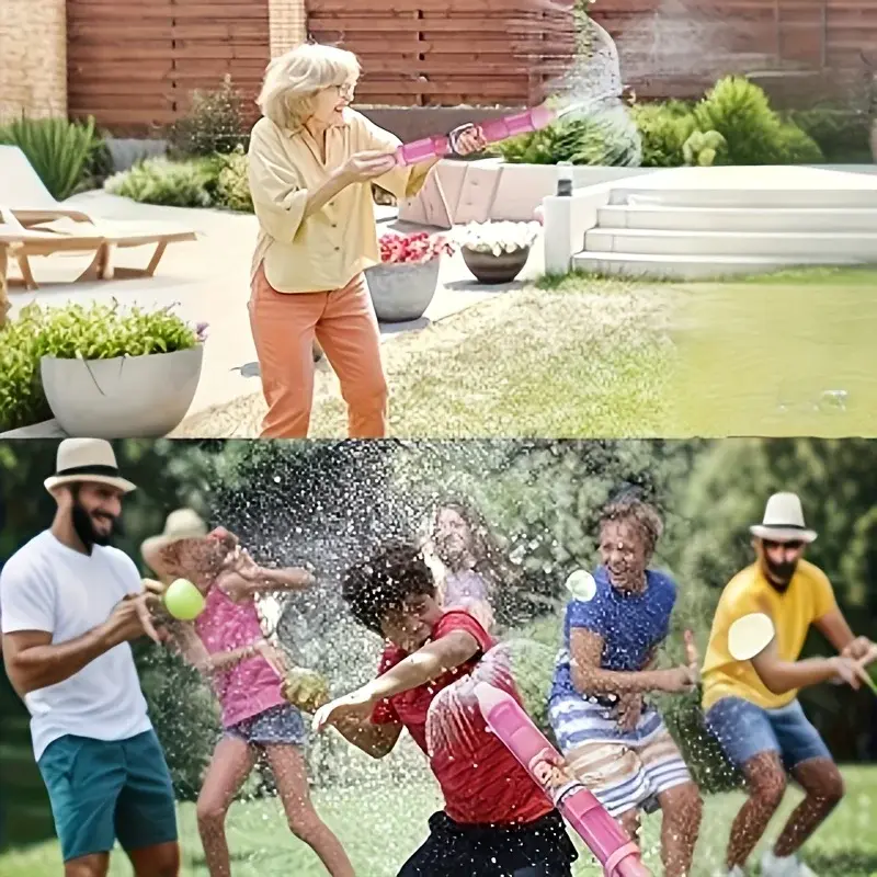 Thumbnail: Summer Fireworks Water Gun Toy,Pull-out Toy,More Effortless To Play,Suitable for
