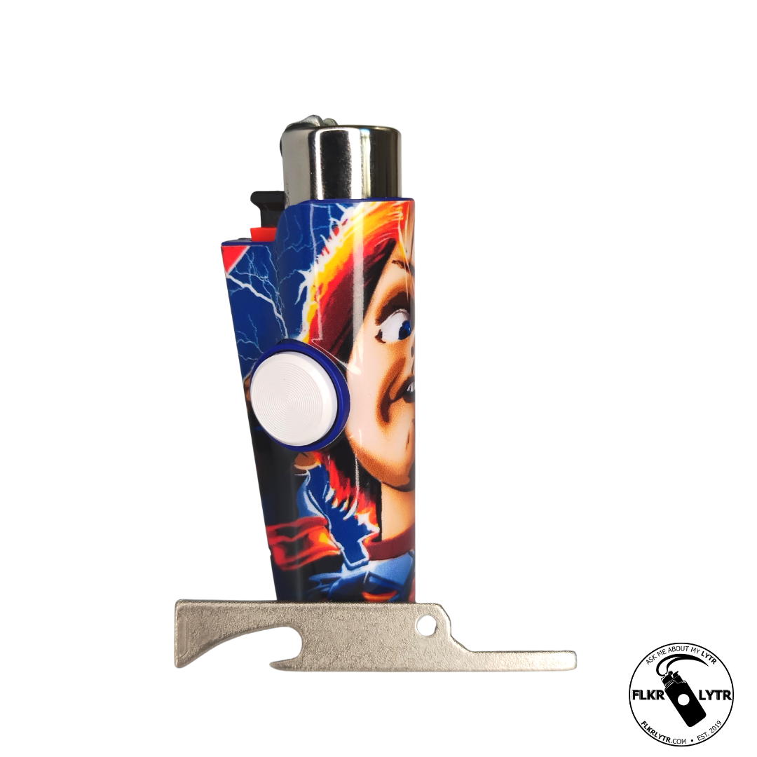 FLKR LYTR® Halloween Edition Fidget Spinner Lighter Case Chuck-eee Strikes Back