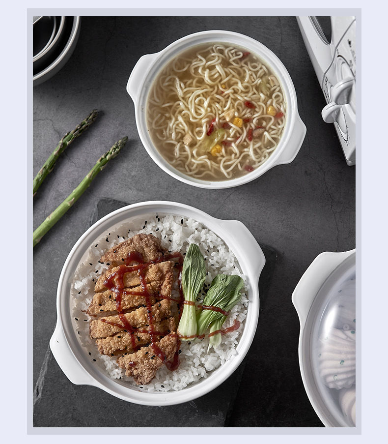 Thumbnail: Microwave Oven Special Box Heated Soup Pot Rice Steamed Hot Steamed Buns Buns Wi