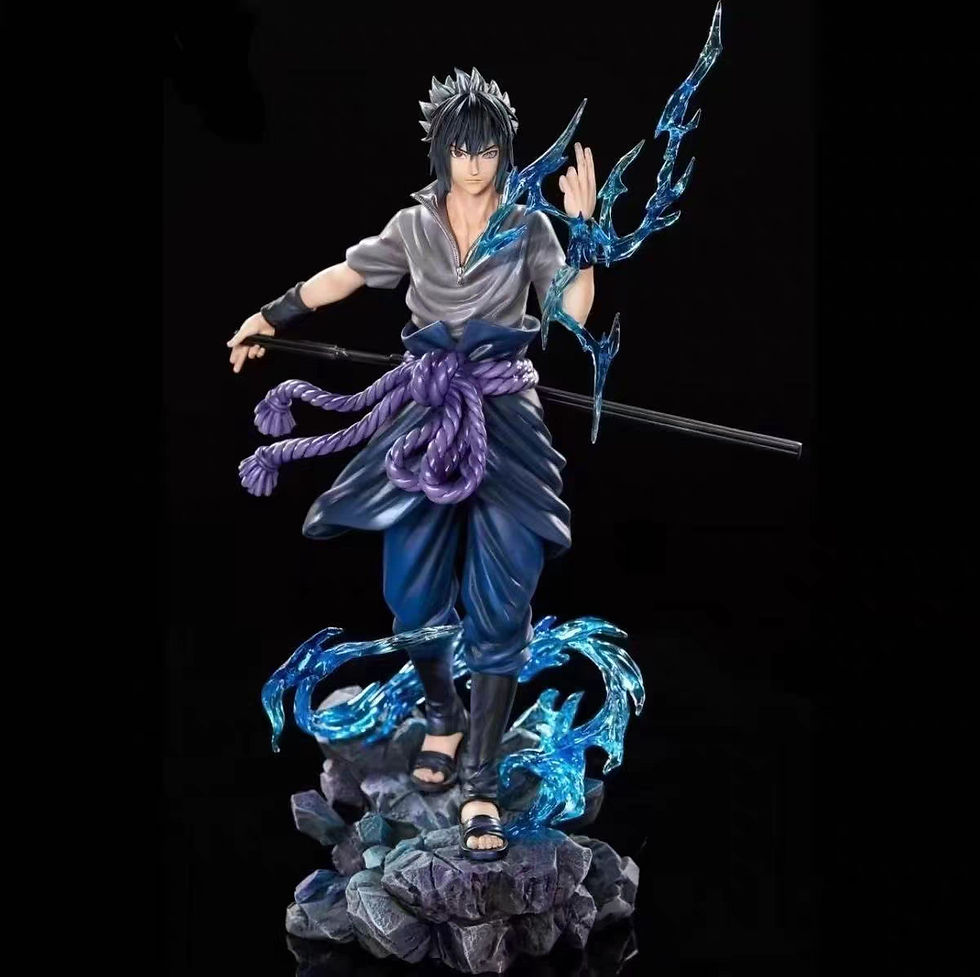 Thumbnail: 25cm Naruto Anime Figure Uzumaki Naruto Uchiha Sasuke Action Model Pvc Statue De