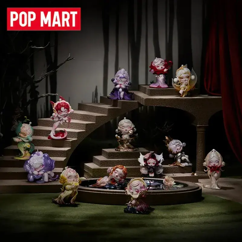 Thumbnail: POP MART SKULLPANDA Petals In Four Acts Series Mystery Box Genuine Blind Box Gue