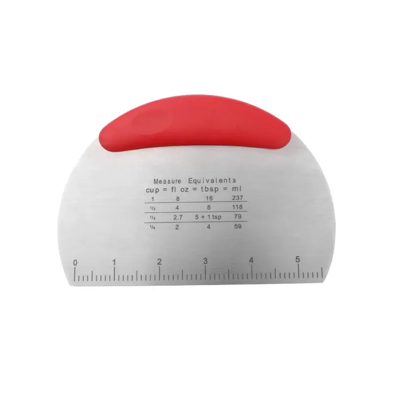 Thumbnail: Flour Cutter Stainless steel Bake Scraper Cream Cake Dough Knife Scraper Househo