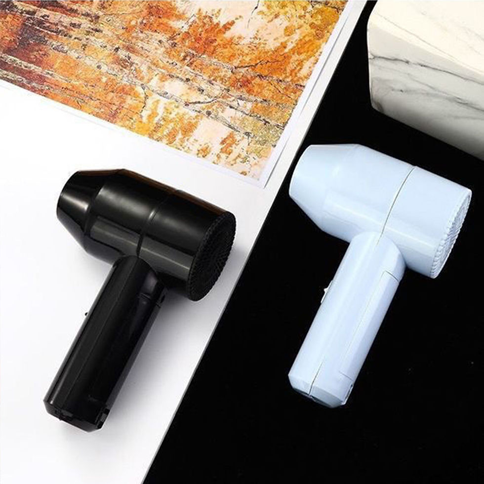 Thumbnail: Portable Cordless Hair Dryer Small Quiet Wireless Charging Low Noise Wireless Ha