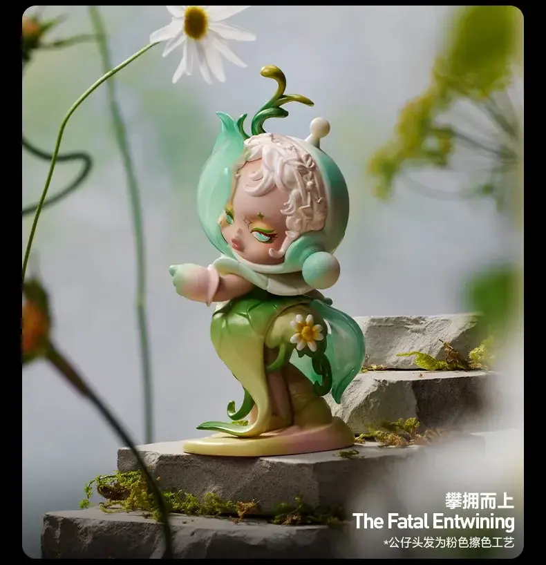 Thumbnail: POP MART SKULLPANDA Petals In Four Acts Series Mystery Box Genuine Blind Box Gue